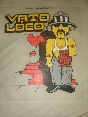 Vintage "VATO LOCO" - IRON ON TRANSFER - Heat Transfer